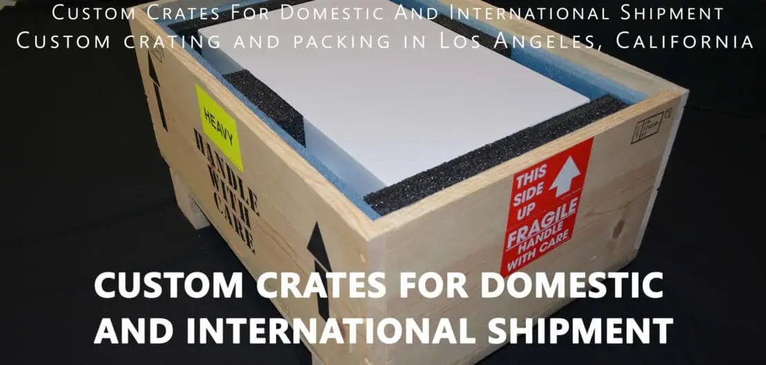 Shipping Crates for Domestic and Overseas Shipment