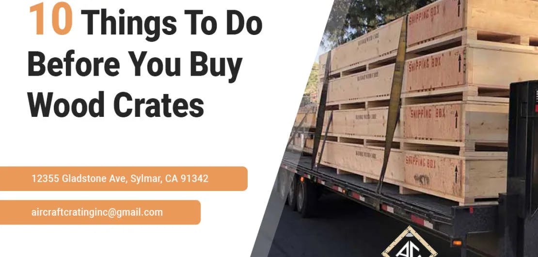 10 Things to Do Before You Buy Wood Crates