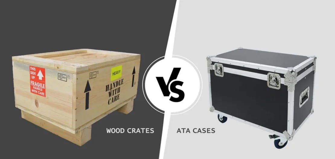 Wood Crates Vs. Ata Cases - Why Choose Wood Crates?